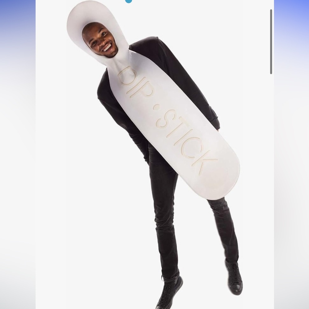 Hauntlook Dip Stick Halloween Adult Costume One Size Candy Food Outfit NWOT
